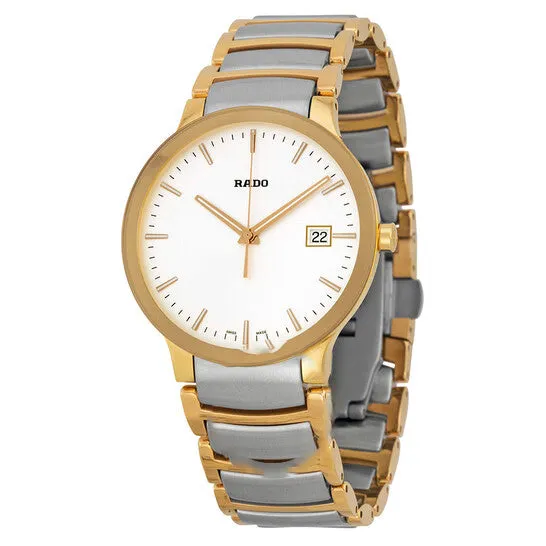 Original Rado Centrix Quartz Twotone Mens Watch R30554103 JMS always Rings Original Rado Centrix Quartz Twotone Mens Watch R30554103 JMS always Rings