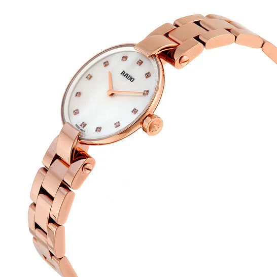 Original Rado Coupole Mother of Pearl Dial Rose Gold PVD Ladies Watch R22855923 JMS always Watches Original Rado Coupole Mother of Pearl Dial Rose Gold PVD Ladies Watch R22855923 JMS always Watches