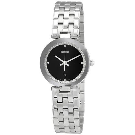 Original Rado Florence Quartz Black Dial Ladies Watch R48874153 JMS always Watches Original Rado Florence Quartz Black Dial Ladies Watch R48874153 JMS always Watches
