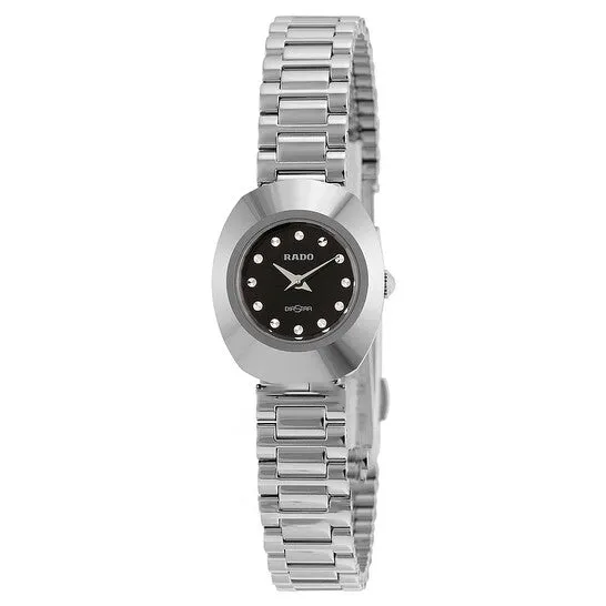 Original Rado Original Black Diamond Dial Ladies Watch R12558153 JMS always Watches Original Rado Original Black Diamond Dial Ladies Watch R12558153 JMS always Watches