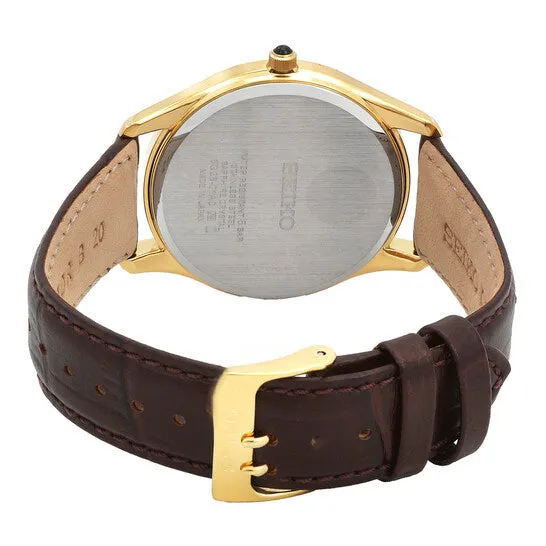 Original Seiko Quartz White Dial Mens Leather Watch SRK050P1 JMS always Watches Original Seiko Quartz White Dial Mens Leather Watch SRK050P1 JMS always Watches