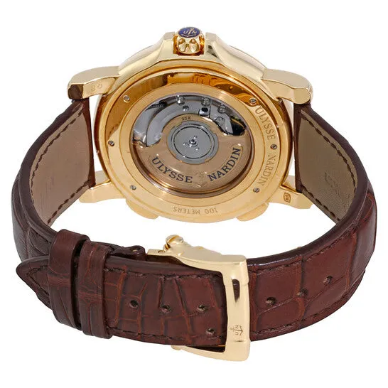 Original Ulysse Nardin GMT Big Date Brown Dial 18K Rose Gold Automatic Mens Watch 2465595 JMS always Earrings Original Ulysse Nardin GMT Big Date Brown Dial 18K Rose Gold Automatic Mens Watch 2465595 JMS always Earrings