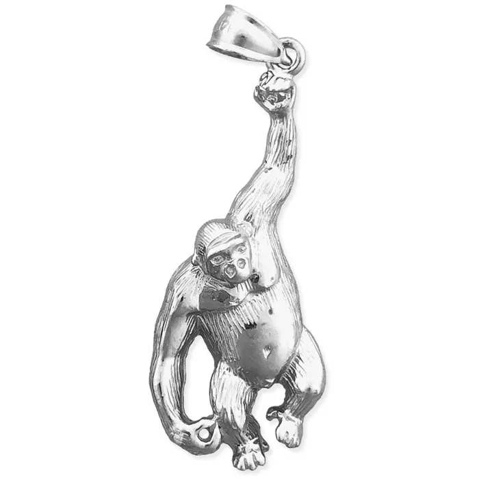 PreStyled Sets 14K Gold Ape Pendant Goldia