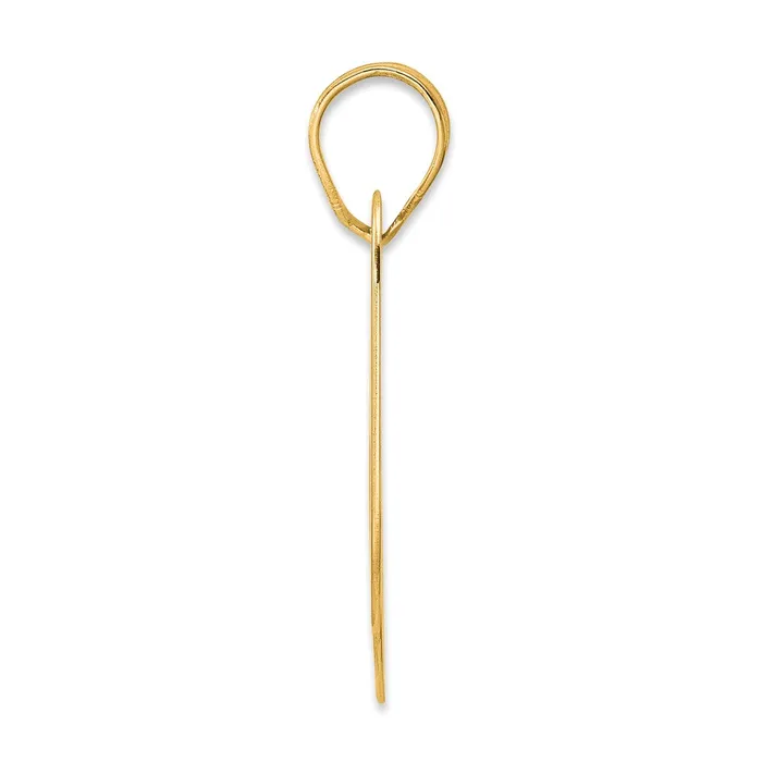 PreStyled Sets 14k Yellow Gold Polished Block Number 69 Pendant Goldia