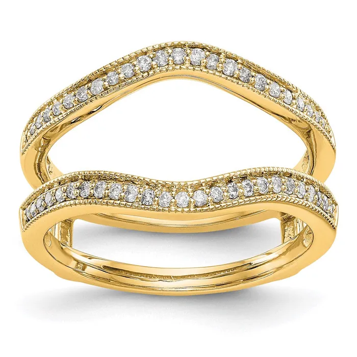 PreStyled Sets Goldia 14K Yellow Gold Real Diamond Guard