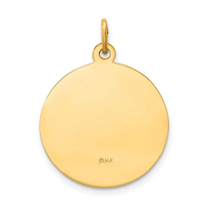 PreStyled Sets Goldia 14k Yellow Gold Saint Paul Medal Pendant