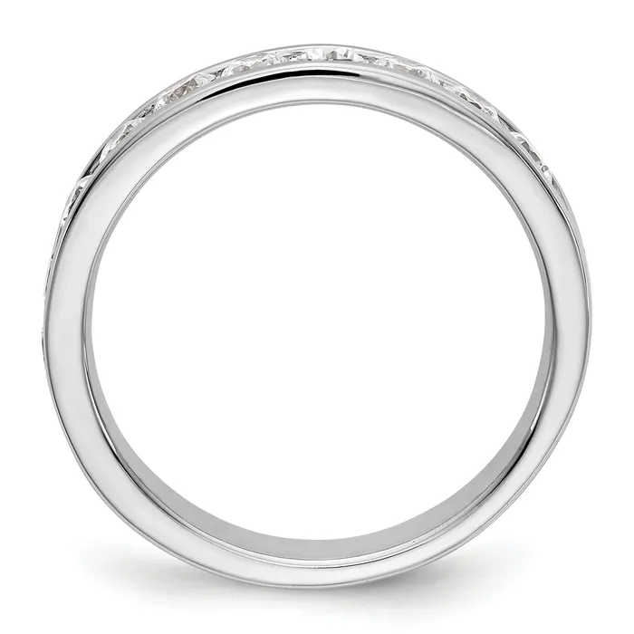 Rings 099ct CZ Solid Real 14k True Origin Lab Grown SIVS Near Colorless Mens Wedding Band Ring Goldia