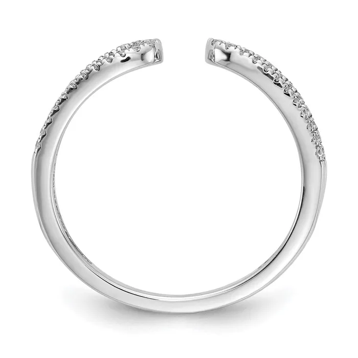 Rings 14k White Gold Real Diamond Fancy Ring Goldiacom