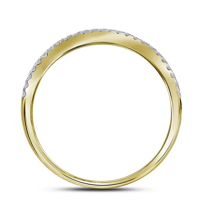 Rings 14k Yellow Gold Princess Diamond Halo Bridal Wedding Ring Set 1 Cttw gndatlanta