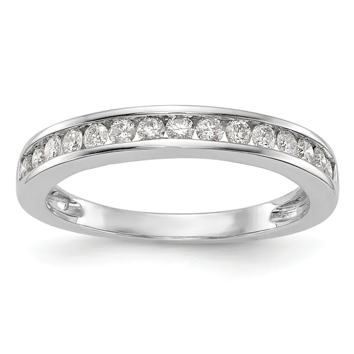 Rings Goldia 038ct CZ Solid Real 14K White Gold Lab Grown SI1SI2 G H I Wedding Wedding Band Ring Rings Goldia 038ct CZ Solid Real 14K White Gold Lab Grown SI1SI2 G H I Wedding Wedding Band Ring