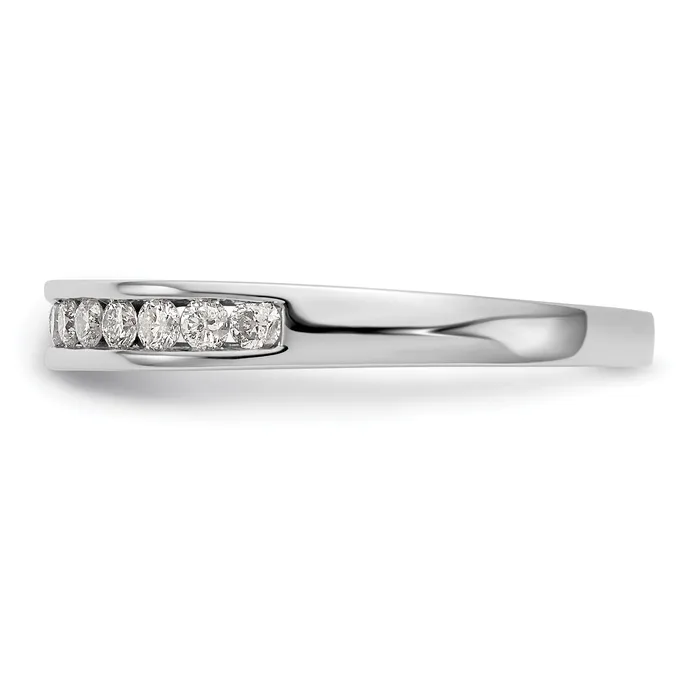 Rings Goldia 038ct CZ Solid Real 14K White Gold Lab Grown SI1SI2 G H I Wedding Wedding Band Ring