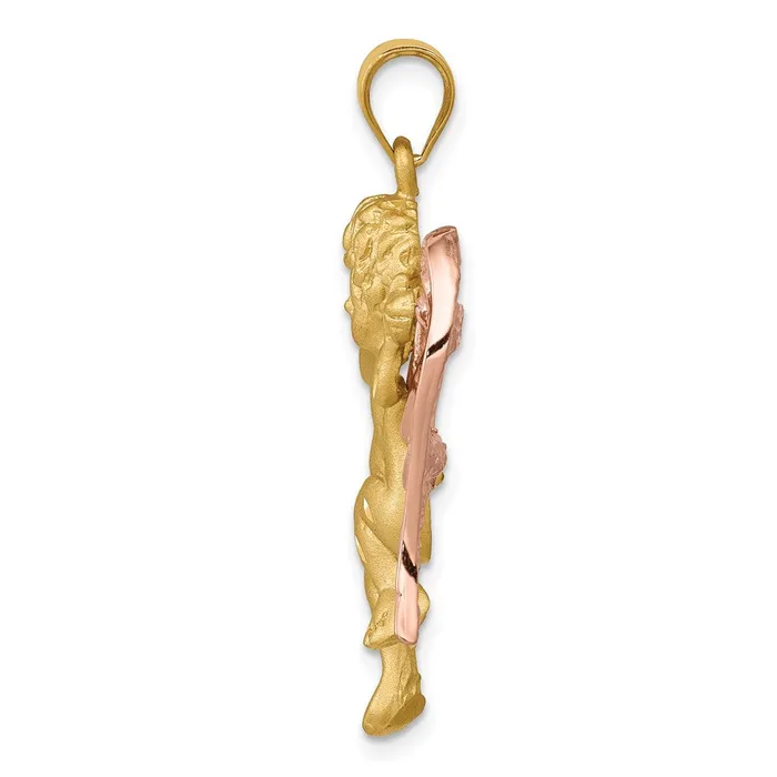 Rings Goldia 14k Twotone Gold Angel Pendant