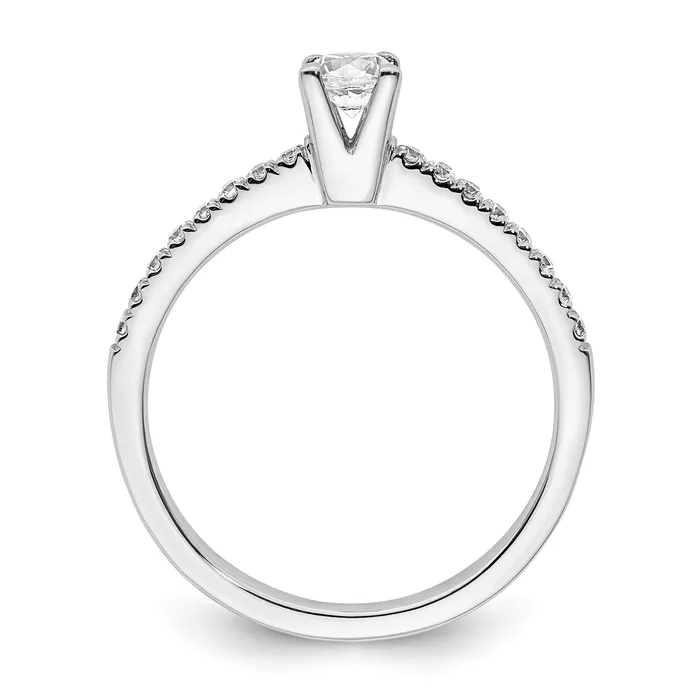 Rings Goldia 14K White Gold Lab Grown Diamond VSSI G Engagement Ring