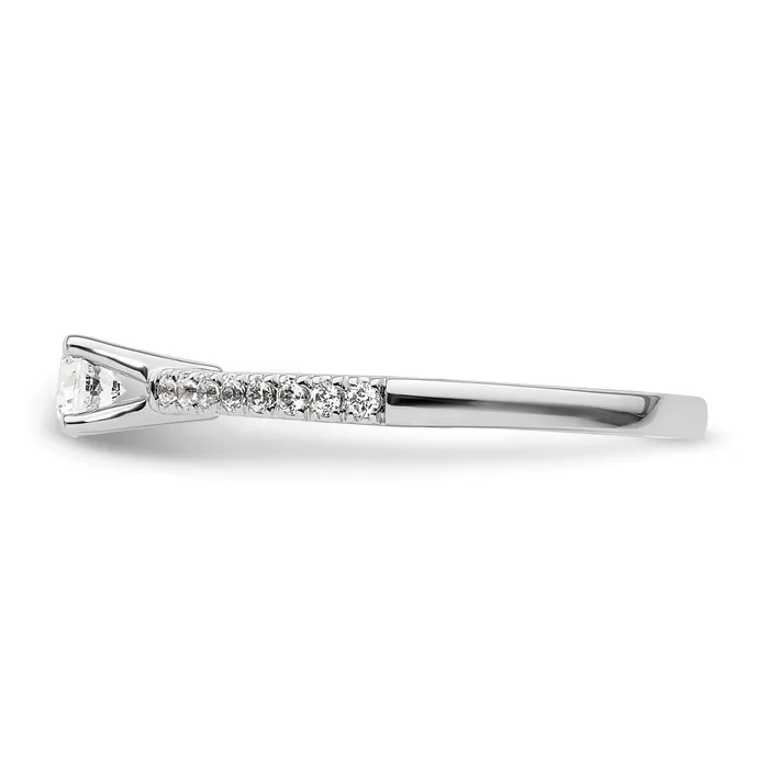 Rings Goldia 14K White Gold Lab Grown Diamond VSSI G Engagement Ring