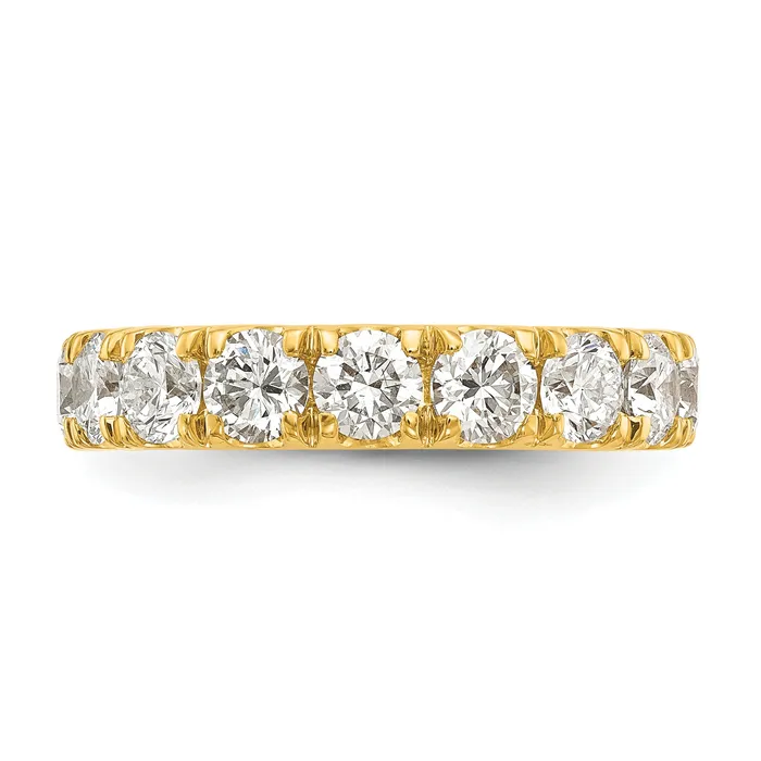 Rings Goldia 14k Yellow Gold 2 Ct Lab Grown Diamond VSSI G Wedding Band Ring