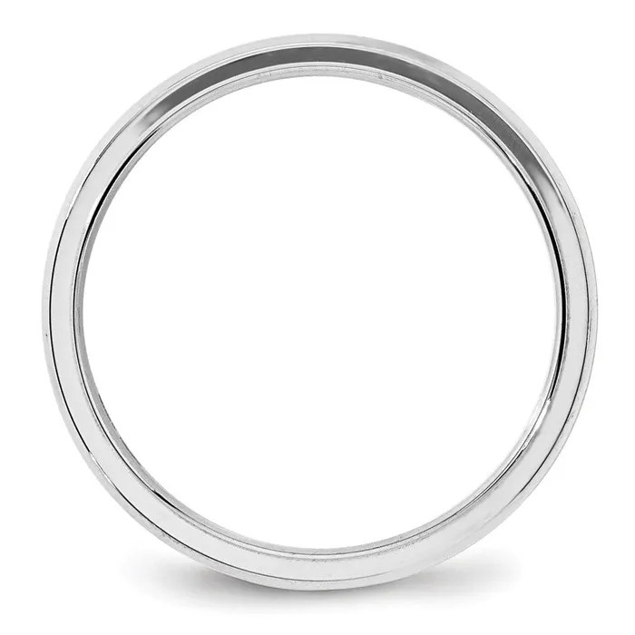 Rings Goldia Solid 10K White Gold 4mm Bevel Edge Comfort Fit MensWomens Wedding Band Ring Size 45 Rings Goldia Solid 10K White Gold 4mm Bevel Edge Comfort Fit MensWomens Wedding Band Ring Size 45