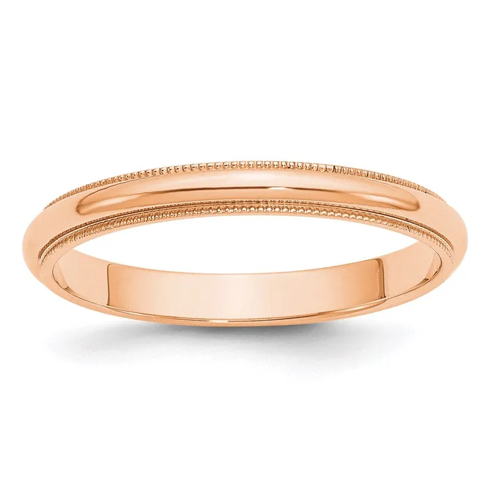 Rings Goldia Solid 10K Yellow Gold Rose Gold 3mm Milgrain HalfRound Wedding MensWomens Wedding Band Ring Size 45 Rings Goldia Solid 10K Yellow Gold Rose Gold 3mm Milgrain HalfRound Wedding MensWomens Wedding Band Ring Size 45
