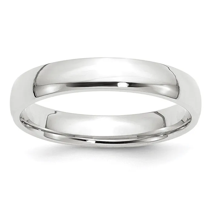 Rings Goldia Solid 14K White Gold 4mm Light Weight Comfort Fit MensWomens Wedding Band Ring Size 12 Rings Goldia Solid 14K White Gold 4mm Light Weight Comfort Fit MensWomens Wedding Band Ring Size 12