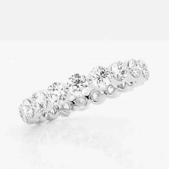 Rings JMS always Original Brilliant Diamond 14K White Gold 2 CTTW Floating RoundCut LAB GROWN Diamond Eternity Band G SI Rings JMS always Original Brilliant Diamond 14K White Gold 2 CTTW Floating RoundCut LAB GROWN Diamond Eternity Band G SI