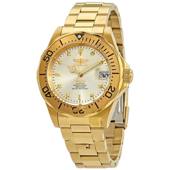 Rings JMS always Original Invicta Pro Diver Automatic Champagne Dial Goldtone Mens Watch 9618 Rings JMS always Original Invicta Pro Diver Automatic Champagne Dial Goldtone Mens Watch 9618