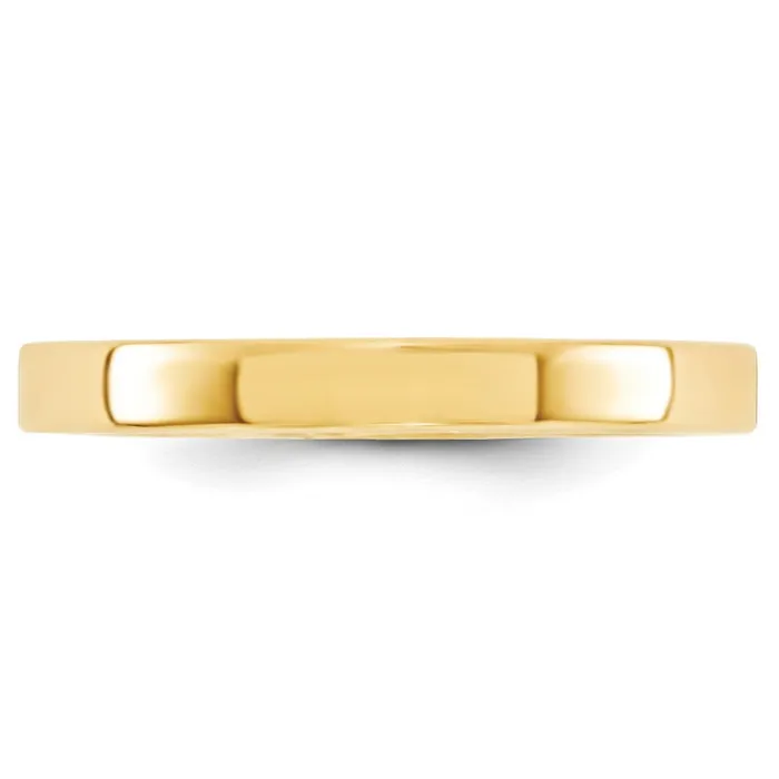Rings Solid 14K Yellow Gold 3mm Standard Flat Comfort Fit MensWomens Wedding Band Ring Size 115 Goldia Rings Solid 14K Yellow Gold 3mm Standard Flat Comfort Fit MensWomens Wedding Band Ring Size 115 Goldia
