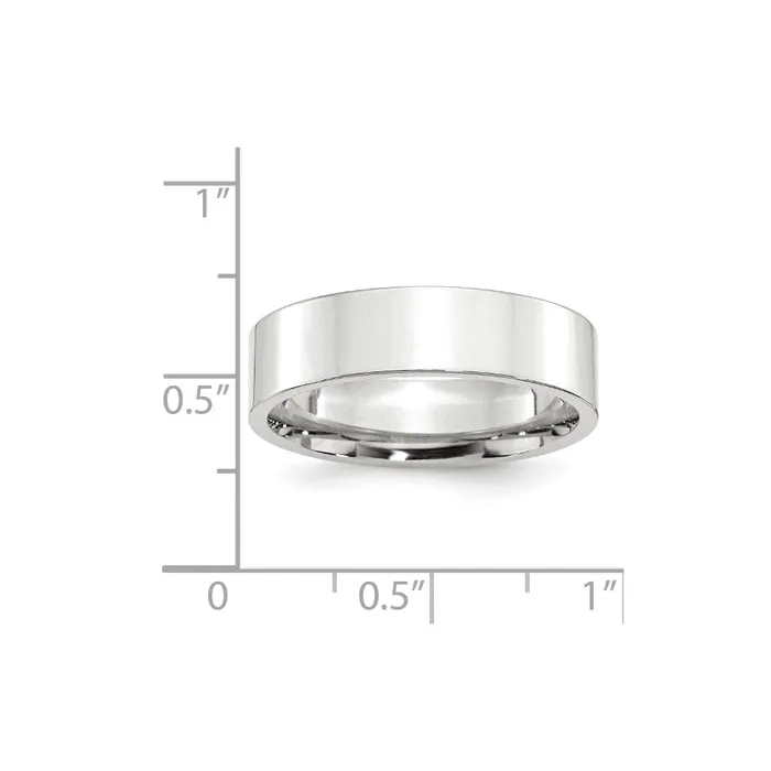Solid 10K White Gold 6mm Standard Flat Comfort Fit MensWomens Wedding Band Ring Size 85 Goldia Rings Solid 10K White Gold 6mm Standard Flat Comfort Fit MensWomens Wedding Band Ring Size 85 Goldia Rings
