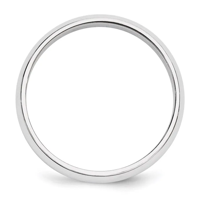 Solid 14K Yellow Gold White Gold 5mm HalfRound MensWomens Wedding Band Ring Size 9 Goldia Rings Solid 14K Yellow Gold White Gold 5mm HalfRound MensWomens Wedding Band Ring Size 9 Goldia Rings