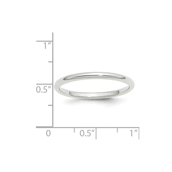 Solid 18K White Gold 2mm Standard Comfort Fit MensWomens Wedding Band Ring Size 12 Goldia Rings Solid 18K White Gold 2mm Standard Comfort Fit MensWomens Wedding Band Ring Size 12 Goldia Rings