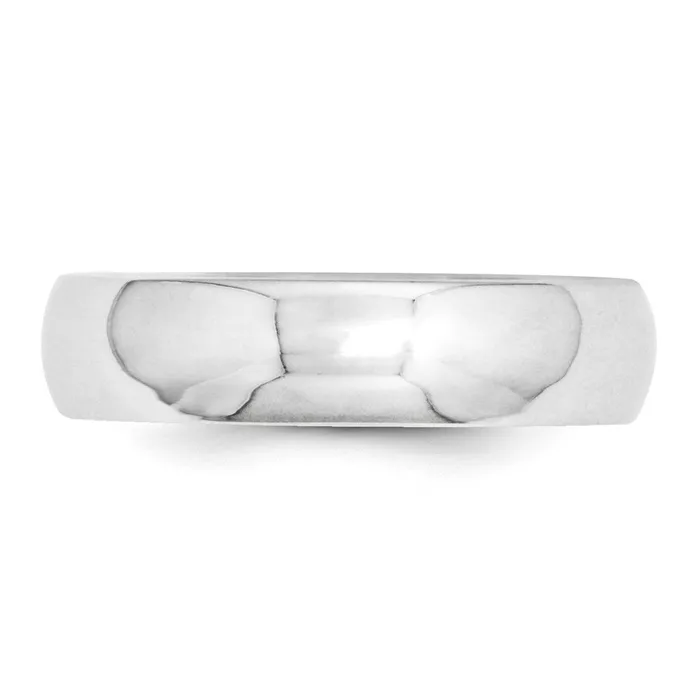 Solid 18K White Gold 5mm Standard Comfort Fit MensWomens Wedding Band Ring Size 14 Goldia Rings Solid 18K White Gold 5mm Standard Comfort Fit MensWomens Wedding Band Ring Size 14 Goldia Rings