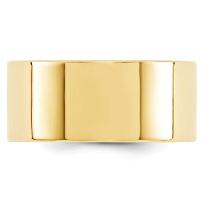 Solid 18K Yellow Gold 10mm Standard Flat Comfort Fit MensWomens Wedding Band Ring Size 85 Goldia Rings Solid 18K Yellow Gold 10mm Standard Flat Comfort Fit MensWomens Wedding Band Ring Size 85 Goldia Rings
