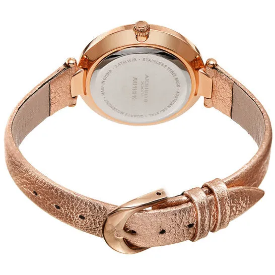 Watches JMS always Original Akribos XXIV Quartz White Dial Ladies Watch AK1116PK Watches JMS always Original Akribos XXIV Quartz White Dial Ladies Watch AK1116PK