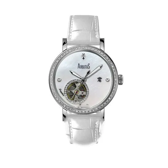 Watches JMS always Original Arbutus AG Silver Collection Diamond White Dial Ladies Watch AG2201SMW Watches JMS always Original Arbutus AG Silver Collection Diamond White Dial Ladies Watch AG2201SMW