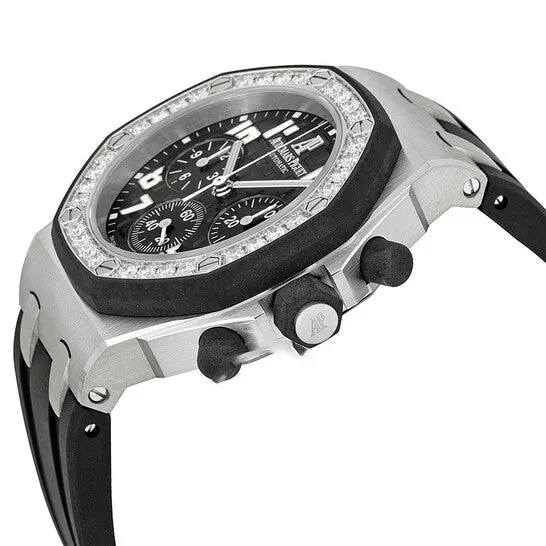 Watches JMS always Original Audemars Piguet Royal Oak Offshore Black Dial Ladies Watch 26048SKZZD002CA01 Watches JMS always Original Audemars Piguet Royal Oak Offshore Black Dial Ladies Watch 26048SKZZD002CA01