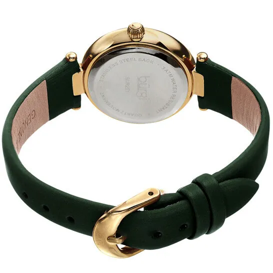 Watches JMS always Original Burgi Quartz White Dial Green Leather Ladies Watch BUR251GN Watches JMS always Original Burgi Quartz White Dial Green Leather Ladies Watch BUR251GN