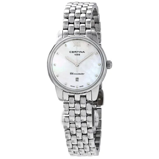 Watches JMS always Original Certina DS8 Quartz White Mother of Pearl Dial Ladies Watch C0330511111800 Watches JMS always Original Certina DS8 Quartz White Mother of Pearl Dial Ladies Watch C0330511111800