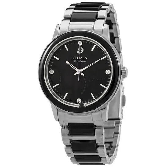 Watches JMS always Original Citizen Disney Villains Ursala Diamond Black Dial Ladies Watch EM074851W Watches JMS always Original Citizen Disney Villains Ursala Diamond Black Dial Ladies Watch EM074851W