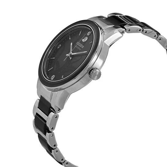Watches JMS always Original Citizen Disney Villains Ursala Diamond Black Dial Ladies Watch EM074851W Watches JMS always Original Citizen Disney Villains Ursala Diamond Black Dial Ladies Watch EM074851W