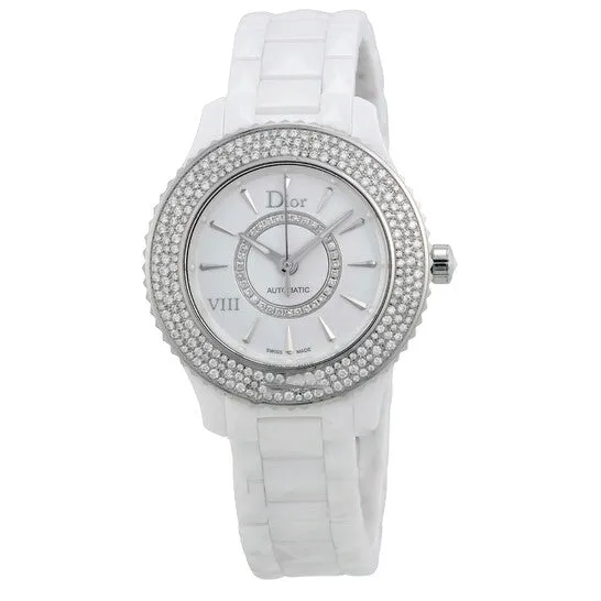 Watches JMS always Original Dior VIII Automatic Diamond White Ceramic Ladies Watch CD1235E5C001 Watches JMS always Original Dior VIII Automatic Diamond White Ceramic Ladies Watch CD1235E5C001