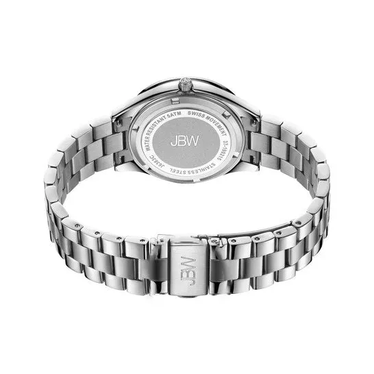 Watches JMS always Original JBW Cristal 34 Quartz Diamond Silver Dial Ladies Watch J6383C Watches JMS always Original JBW Cristal 34 Quartz Diamond Silver Dial Ladies Watch J6383C