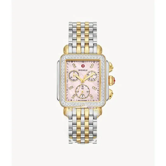 Watches JMS always Original Michele Deco Chronograph Quartz Diamond Ladies Watch MWW06A000796 Watches JMS always Original Michele Deco Chronograph Quartz Diamond Ladies Watch MWW06A000796