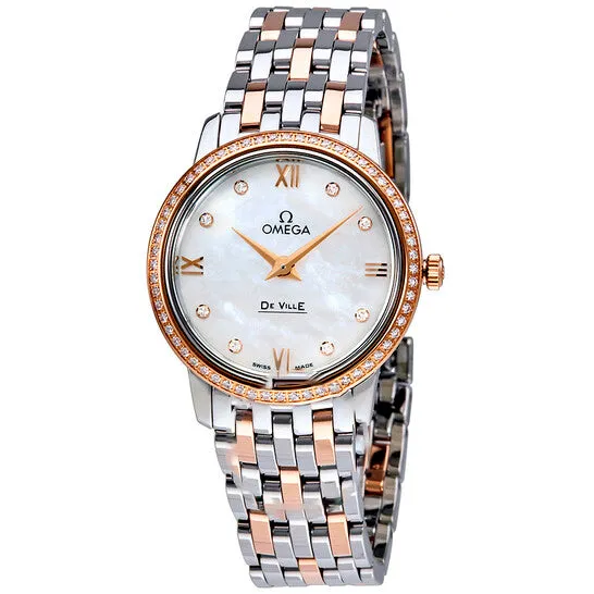 Watches JMS always Original Omega De Ville Perstige Mother of Peal Diamond Dial Ladies Watch 42425276055002 Watches JMS always Original Omega De Ville Perstige Mother of Peal Diamond Dial Ladies Watch 42425276055002