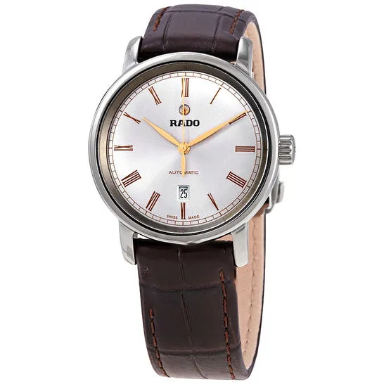 Watches JMS always Original Rado DiaMaster Automatic Silver Dial Ladies Watch R14026105 Watches JMS always Original Rado DiaMaster Automatic Silver Dial Ladies Watch R14026105