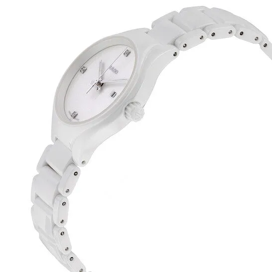 Watches JMS always Original Rado True Hightech White Ceramic Diamond Ladies Watch R27061712 Watches JMS always Original Rado True Hightech White Ceramic Diamond Ladies Watch R27061712
