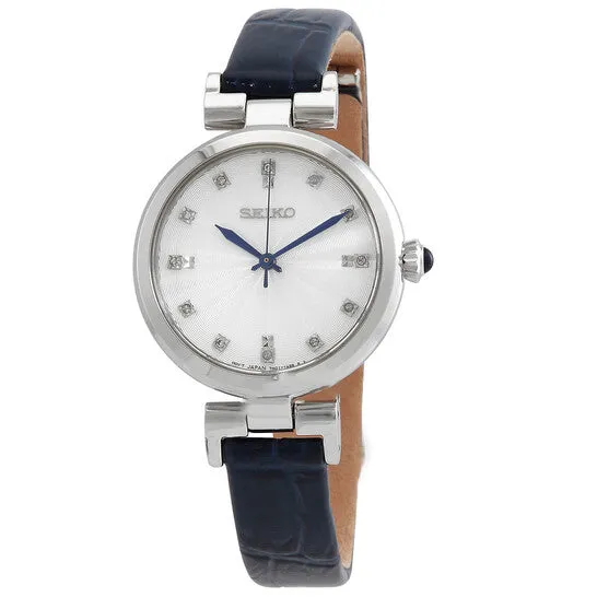 Watches JMS always Original Seiko Quartz Crystal White Mother of Pearl Dial Ladies Watch SRZ545P1