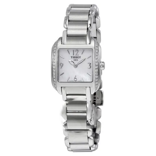 Watches JMS always Original Tissot TWave Mother of Pearl Dial Diamond Ladies Watch T02138582 Watches JMS always Original Tissot TWave Mother of Pearl Dial Diamond Ladies Watch T02138582