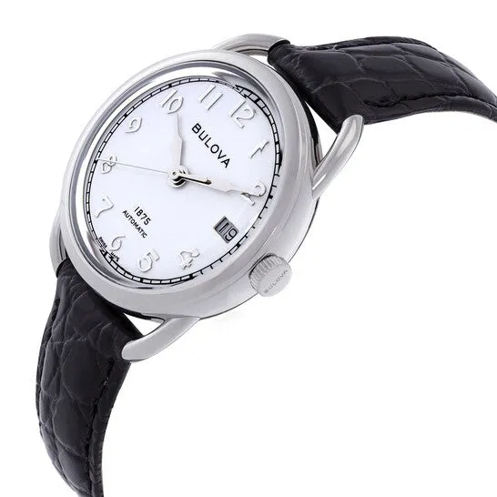 Watches Original Bulova Commodore Automatic White Dial Ladies Watch 96M152 JMS always Watches Original Bulova Commodore Automatic White Dial Ladies Watch 96M152 JMS always