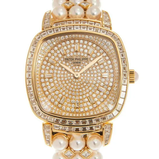 Watches Original Patek Philippe Gondolo Hand Wind Diamond Gold Dial Ladies Watch 70421OOR010 JMS always Watches Original Patek Philippe Gondolo Hand Wind Diamond Gold Dial Ladies Watch 70421OOR010 JMS always