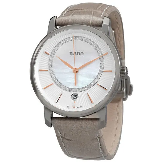Watches Original Rado Diamaster Mother of Pearl Dial Ladies Watch R14064935 JMS always Watches Original Rado Diamaster Mother of Pearl Dial Ladies Watch R14064935 JMS always